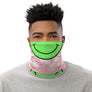 CL HAPPY FACE -  TIE DIYE PINK Neck Gaiter