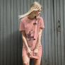 TIERRA BOMBA BAJA SUR 2021- Organic cotton t-shirt dress