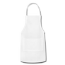 chef amin - Adjustable Apron - white
