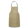 chef amin - Adjustable Apron - khaki
