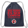 Que perro es ser campeaon  - drawstring bag - navy