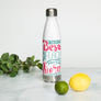 POR UN BESO DE LA FLACA - Stainless Steel Water Bottle