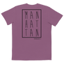 MAN HAT TAN - Unisex garment-dyed pocket t-shirt