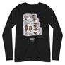 Frijoles sababa פְרִיחוׁלֶס סבָָבָָה -  Unisex Long Sleeve Tee
