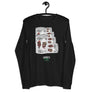 Frijoles sababa פְרִיחוׁלֶס סבָָבָָה -  Unisex Long Sleeve Tee