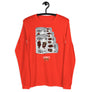 Frijoles sababa פְרִיחוׁלֶס סבָָבָָה -  Unisex Long Sleeve Tee