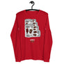 Frijoles sababa פְרִיחוׁלֶס סבָָבָָה -  Unisex Long Sleeve Tee