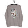 Frijoles sababa פְרִיחוׁלֶס סבָָבָָה -  Unisex Long Sleeve Tee