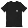 Mansa pocket logo  across back - Unisex Pocket T-Shirt