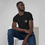 Mansa pocket logo  across back - Unisex Pocket T-Shirt