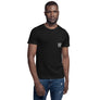 Mansa pocket logo  across back - Unisex Pocket T-Shirt