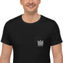 Mansa pocket logo  across back - Unisex Pocket T-Shirt