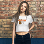 HOOTERS CORONADO - omen’s Crop Tee