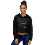 All you need is love / a drink - Crop Hoodie