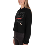 All you need is love / a drink - Crop Hoodie