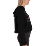 All you need is love / a drink - Crop Hoodie