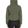 All you need is love / a drink - Crop Hoodie