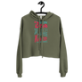 POR UN BESO DE LA FLACA- Crop Hoodie