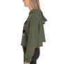 All you need is love / a drink - Crop Hoodie