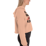 All you need is love / a drink - Crop Hoodie