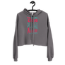 POR UN BESO DE LA FLACA- Crop Hoodie