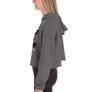 All you need is love / a drink - Crop Hoodie