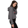 All you need is love / a drink - Crop Hoodie