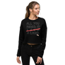 All you need is love/ a drink - Crop Sweatshirt