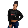 All you need is love/ a drink - Crop Sweatshirt