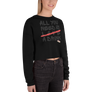 All you need is love/ a drink - Crop Sweatshirt