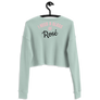 I NEED A GLASS OF ROSE - Crop Sweatshirt