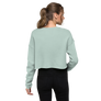 All you need is love/ a drink - Crop Sweatshirt