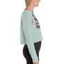 All you need is love/ a drink - Crop Sweatshirt