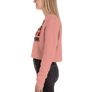 All you need is love/ a drink - Crop Sweatshirt