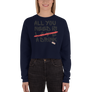 All you need is love/ a drink - Crop Sweatshirt