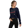 All you need is love/ a drink - Crop Sweatshirt