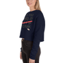 All you need is love/ a drink - Crop Sweatshirt