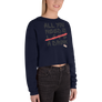 All you need is love/ a drink - Crop Sweatshirt