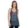por un beso del a flaca - Women's Racerback Tank