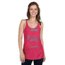 por un beso del a flaca - Women's Racerback Tank