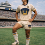 UNAM 1984 CU Negrete Homage - Recycled unisex sports jersey