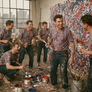 Wolrd Cup Art Mundial - USA - LIMITED EDITION - USA - J. Pollock Style - Recycled unisex sports jersey