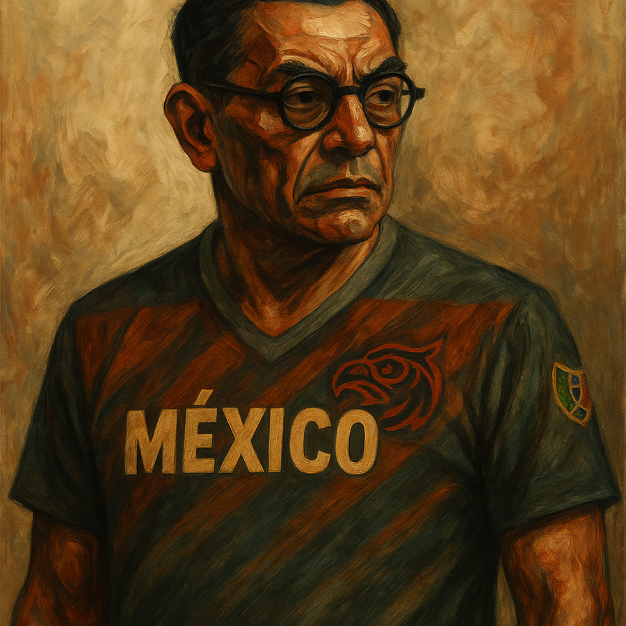 El Tri Limited Edition Mexico Art Clemente Orozco - Recycled unisex sports jersey