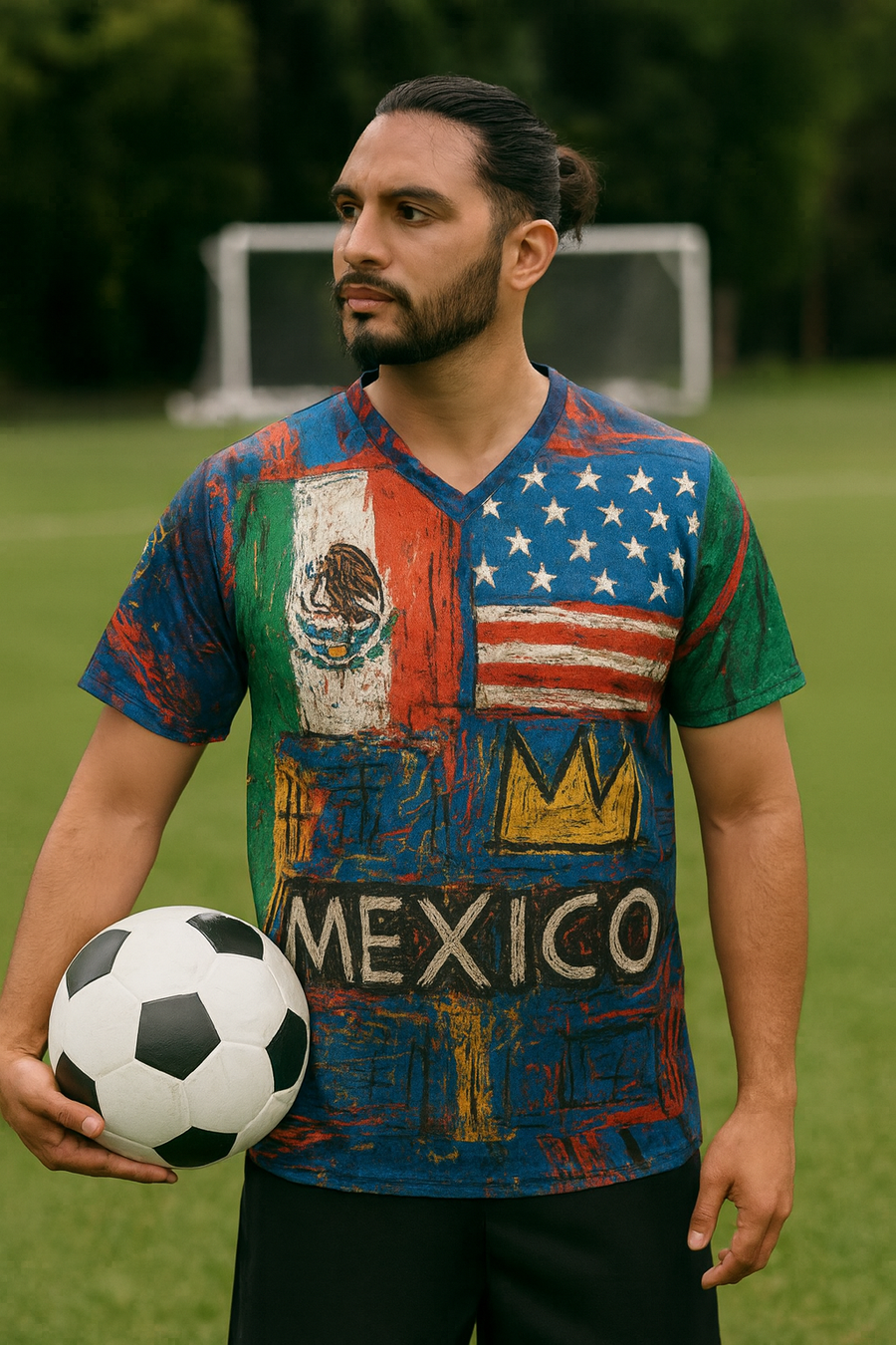 USA MEXICO KING SAMO EDITION - Recycled unisex sports jersey