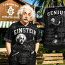 Einstein Genius Jew - Recycled baseball jersey