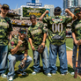 Major League Besos - Madres Top Gun - Recycled baseball jersey