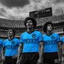 MEXICO 70 CHINGON NEON BLUE - Recycled unisex sports jersey