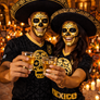 EL TRI - MEXICO - LIMITED EDITION - DIA DE LOS MUERTOS ORO GOLD- FAN JERSEY - Recycled unisex sports jersey