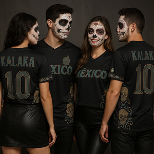 El Tri - Limited Edition - KALAKA dia de Muertos 10 Mexico - Recycled unisex sports jersey