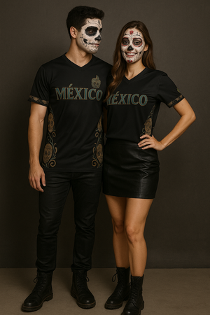 El Tri - Limited Edition - KALAKA dia de Muertos 10 Mexico - Recycled unisex sports jersey